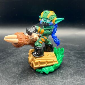 Skylanders SuperChargers Super Shot Stealth Elf Life Element Figure Toy Loose